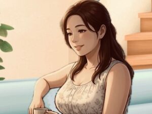 d_797060【【官能小説】無防備な隣のぽっちゃり奥さん  第二話  お風呂が沸きました  恥じらう真理さんと湯船の密着】青いらいおん無料エロ漫画フル raw hitomi