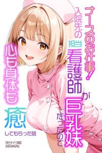 s886atrlw00665【ナースのお仕事！入院先の担当看護師が巨乳妹だったので心も身体も癒してもらった話【モザイク版】】無料エロ漫画フル raw hitomi