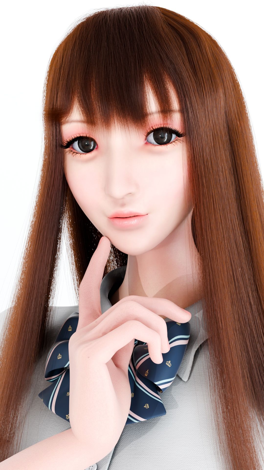 3DCG集 Iカップおっぱいで癒してくれる女の子 d_840355 画像1